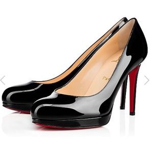 Christian Louboutin New Simple 100 Patent Calf 38